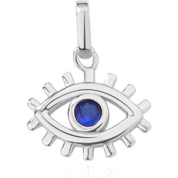 Silenti Jewelry Сребърно колие "Синьо Око