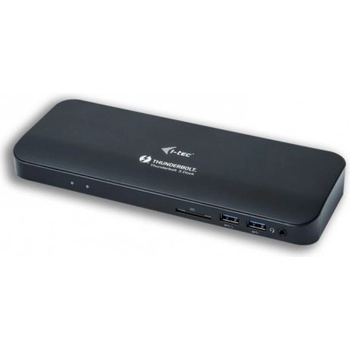 i-Tec Thunderbolt 3 Dual 4K Docking Station + USB-C to DisplayPort Cable (1,5 m) + Power Delivery 85W TB3HDMIDOCKPLUS