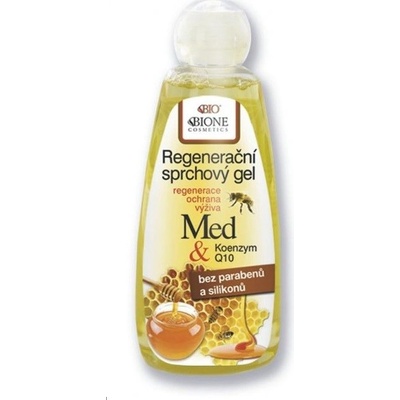 BC Bione Cosmetics Honey Q10 regeneračný sprchový gél 260 ml