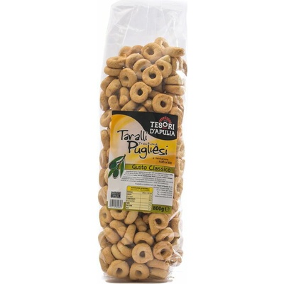 Tesori d’Apulia tradičné apúlske chrumkavé taralli 800 g