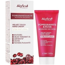 Velvet touch Pomegranate & Rose krém na ruky proti starnutiu 50 ml