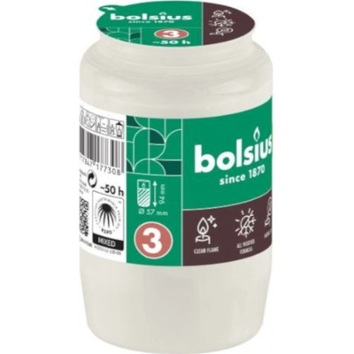 BOLSIUS Olejová náplň do kahanca 50h 126g biela