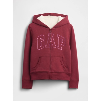 GAP dívčí zateplená mikina Logo Fleece 790007-00