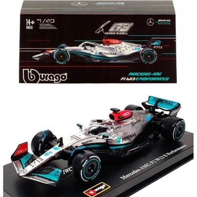 Bburago Mercedes AMG F1 W13 '63 George Russell 1:4