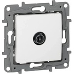 Legrand Розетка TV тип коаксиал 1.5dB цвят Бял Niloe - 664751 (664751)