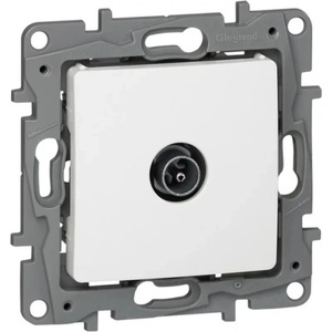 Legrand Розетка TV тип коаксиал 1.5dB цвят Бял Niloe - 664751 (664751)