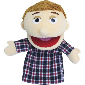 Smart Baby Кукла за ръка Smart Baby - Мъж, 30 cm (ACTK001) - baby