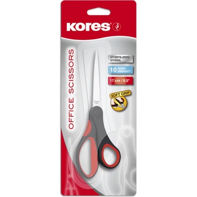 Kores Univerzálne nožnice, soft úchop 170 mm