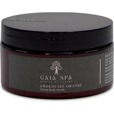 Gaia Spa telový peeling čokoládový pomaranč 200 ml