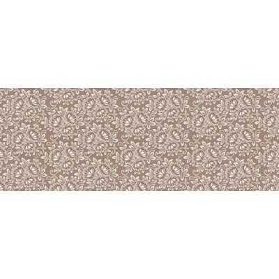 Sanem Plastik 1142 PVC ubrus Florista krajka na hnědé hnědá role 20 m 140cm x2000cm