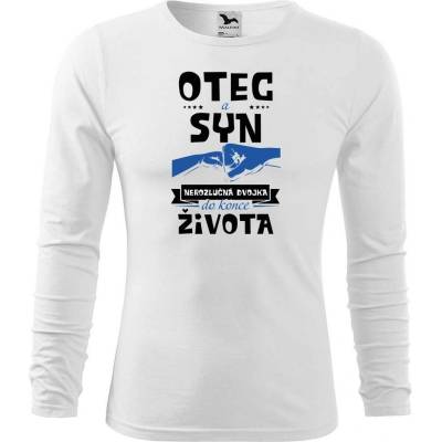 Dobrý Triko pánské bavlněné triko Nerozlučná dvojka Bílá – Hledejceny.cz