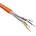 Security Professionals Кабел F/FTP CAT. 6A, 4*2*0.57mm Pure copper, LSZH Orange PVC Jacket, 305m (SP-9001 FLUKE)