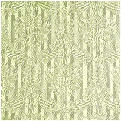 Ambiente ubrousky Elegance 3V sv.zelené metalické 15ks 33x33cm