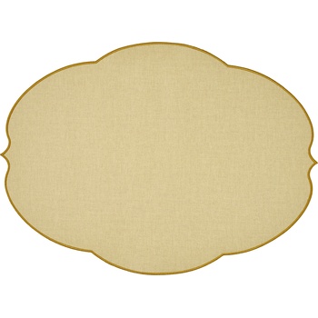 Guzzini Подложка за чинии Flowers жълта (127906132)