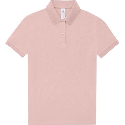 B&C My Polo 210 /women Dámske piqué polo ružová blush