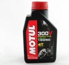 MOTUL 300V FL ROAD RACING 15W50 1L×4本入り Óleo Motul 300V Factory Line Road Racing Sintético 15W50 1L - Moto