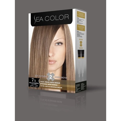 LILA Cosmetics Турска крем боя за коса Sea Color 7.1 Ash Blonde