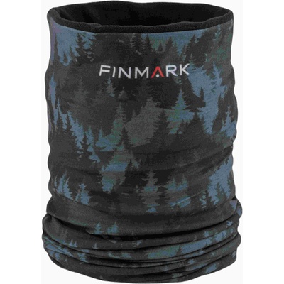 Finmark Multifunctional scarf with fleece uni