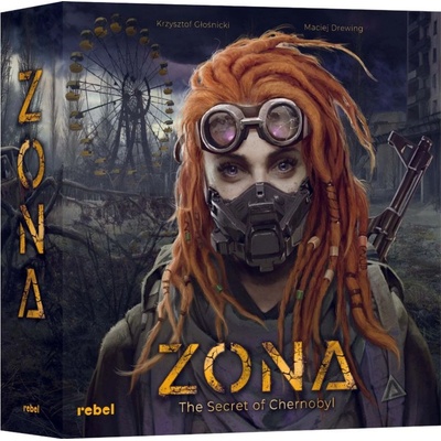 REBEL Games Настолна игра Zona: The Secret of Chernobyl - стратегическа (BGBG0003489N)