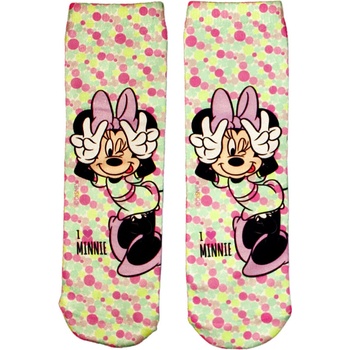 E plus M Dívčí ponožky Minnie - barevné