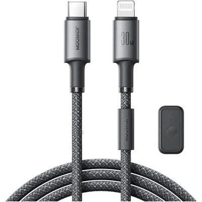 JOYROOM Кабел Joyroom S-A50, USB-C / Lightning, 30W, 1.2m, сив (6956116728823)
