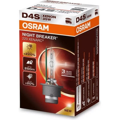 Osram xenonová výbojka D4S 12/24V XENARC NIGHT BREAKER LASER +220% BOX