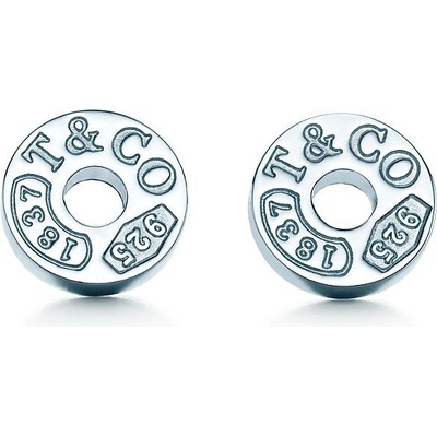 Tiffany & Co. Luxusné strieborné kruhové náušnice 19710424