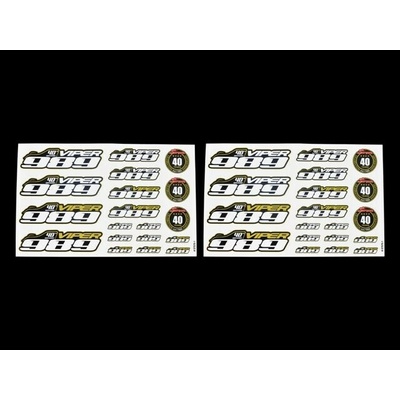 Serpent Decal sheet Viper S989 40. Anniversary 2 SER903798