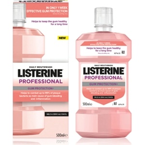 LISTERINE UV 500ml Професионална защита на венците
