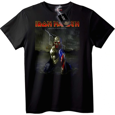 NOONEBRAND Тениска Iron Maiden Manaus Amazonas - M, Black