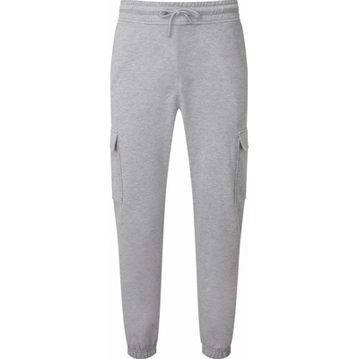 TriDri tepláky Cargo Unisex Šedý melír