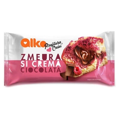 Alka Кексче Alka малина с шоколадов крем 55гр