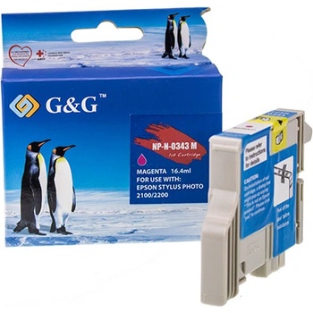 Compatible ГЛАВА ЗА EPSON STYLUS PHOTO 2100 - Magenta - OUTLET - T034340 - G&G (C13T03434010)