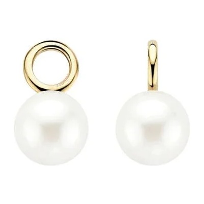 Blush Златни висулки за обеци с перли Blush 9023YPW (9023YPW)
