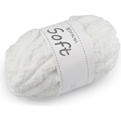 Pletací příze žinylková Soft 250 g Varianta: 28 modrá světlá, Balení: 1 ks