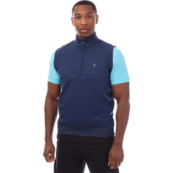 Farah Елек Farah Clint Midlayer Gilet - Blue