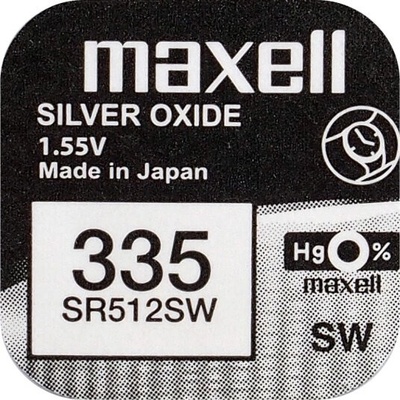 Maxell Silver Oxide 335 1ks 4902580132170