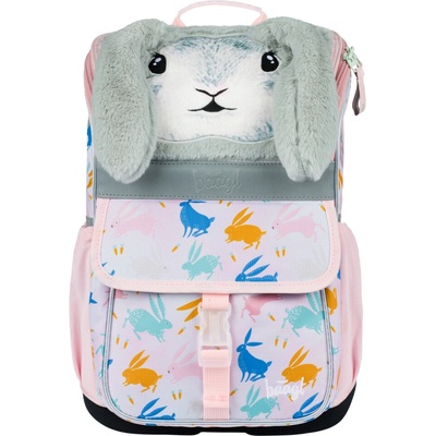 Baagl aktovka ZIPPY BUNNY ružová sivá