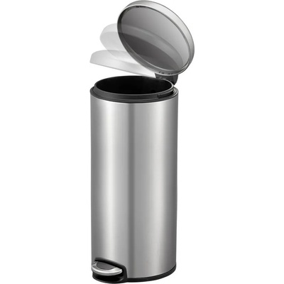 EKO 30 л кош за отпадъци с педал матиран инокс EKO от серия MAGGEY (EKO911330MatRVS)