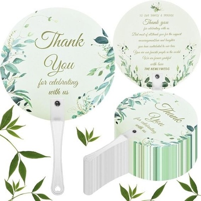 WEESTAAMO 100ks svatební vějíře – Zboží Dáma