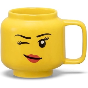 LEGO® Жълта керамична бебешка чаша 255 ml Head - LEGO® (40460803)
