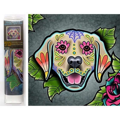 Norimpex Diamantová mozaika 7D Labrador Catrina 1006555