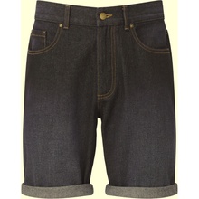 Wombat pánske džínsové šortky WB908 Black Denim