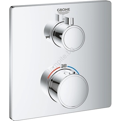 GROHE 24080000 - Термостатен смесител за вана grohtherm лъскав хром (gh0580)