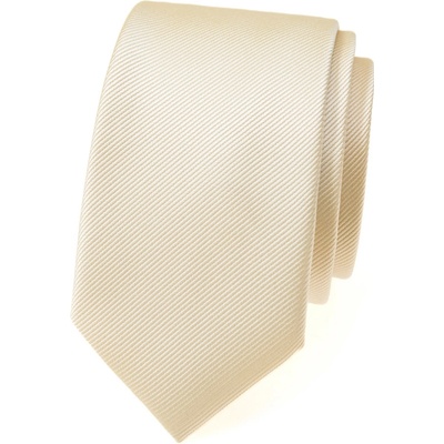 Avantgard Kravata Slim Lux 571-22386 smetanová