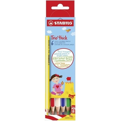 Stabilo Trio farbičky 6ks 203 2 06