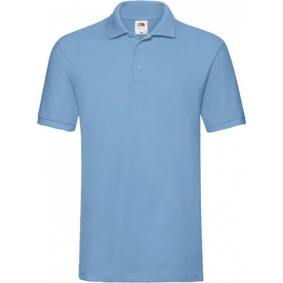Fruit of the Loom polokošeľa Premium Nebesky modrá