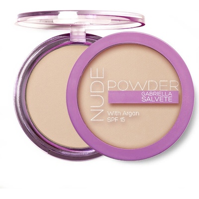 Gabriella Salvete Nude Powder matující kompaktní pudr SPF15 1 8 g – Zboží Dáma