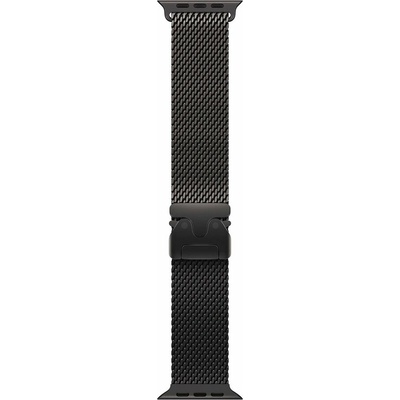 Apple Watch 49 mm milánsky ťah z čierneho titánu – Medium MGHT4ZM/A