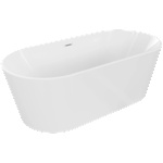 Mexen Luna 160x75 cm white/white (52031607500-20)